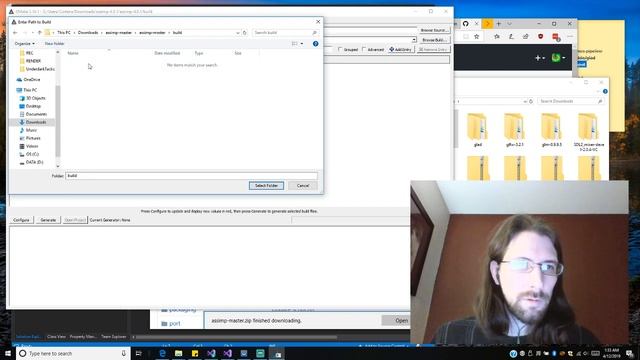OpenGL on Windows 10 - Part 2 - Preparing glm OpenGL Mathematics, stb_image, and assimp смотреть онлайн