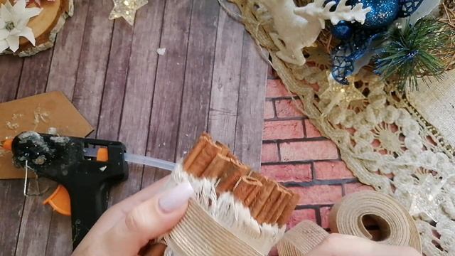 Скрапбукинг. ПОДСВЕЧНИК ИЗ КОРИЦЫ своими руками НОВОГОДНИЙ ДЕКОР ДОМА смотреть онлайн