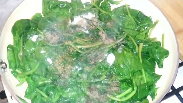 Սպանախ.Պասային ուտեստ.ЖАРЕНЫЙ ШПИНАТ с чесноком .Stir-fried spinach смотреть онлайн