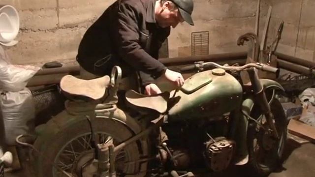 Ретро-мотоцикл К-750 В смотреть онлайн