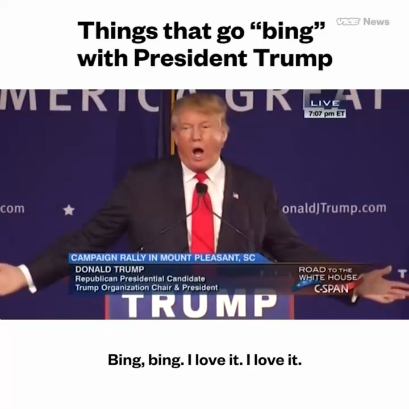 Трамп: бинь-бинь-бинь! смотреть онлайн