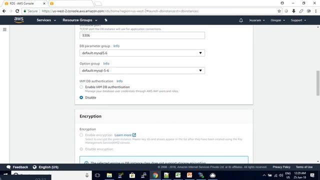 55 Creating MySQL db instance in AWS rds in tamil | AWS in Tamil | AWS Tamil смотреть онлайн