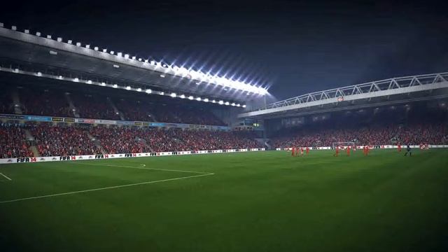 FIFA14 Career Mode: Liverpool FC vs Stoke City 3:0 | unstoppable Luis Suarez | World Class | 720 HD смотреть онлайн