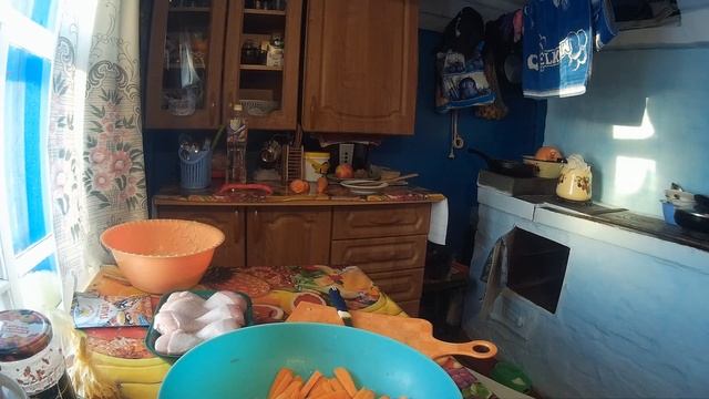 Плов с курицей в казане / Простой рецепт смотреть онлайн