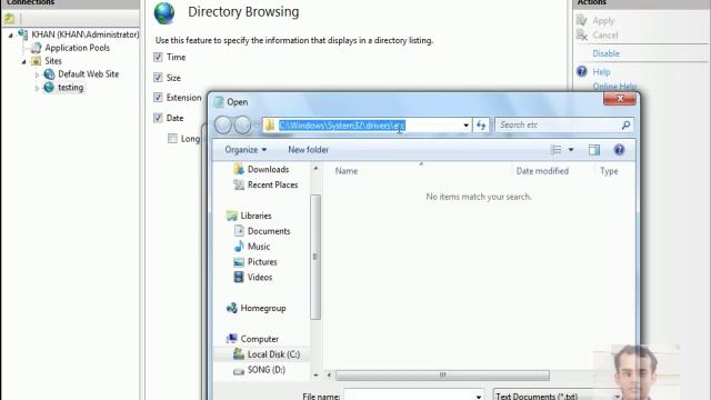 Adding Website in IIS and Using Friendly Name to Open the Website смотреть онлайн
