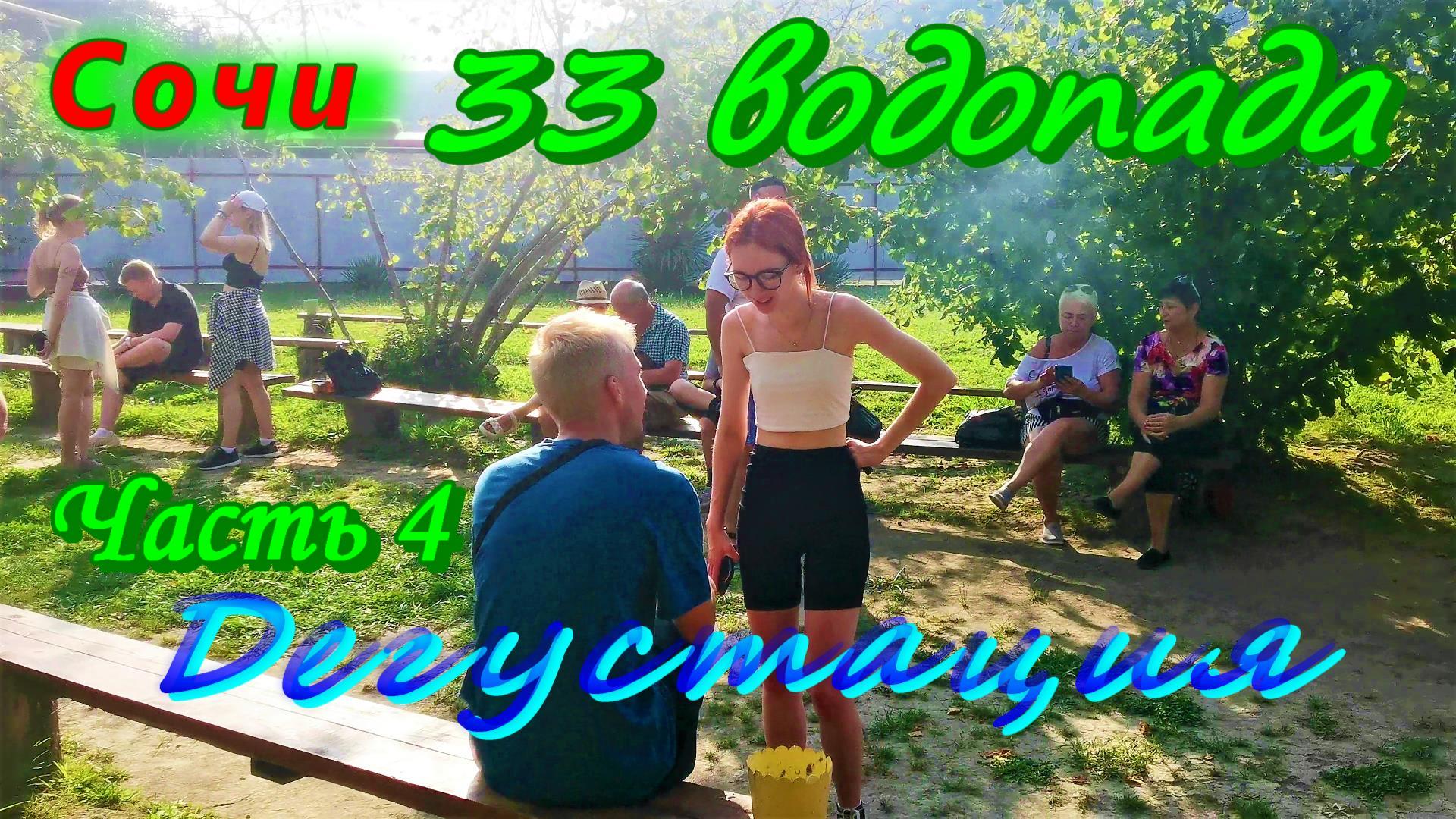 33 водопада с КАВКАЗСКИМ ЗАСТОЛЬЕМ/ часть 4/ Дегустации вина и сыра смотреть онлайн