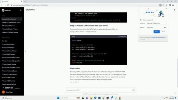 python enable cuda torch