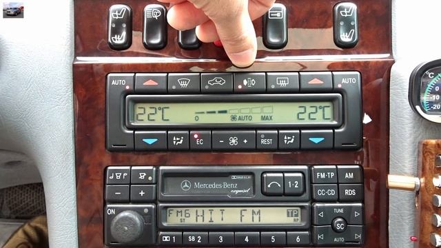 Инструкция,климат-контроль Mercedes-Benz W140/W208/W210