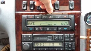 Инструкция,климат-контроль Mercedes-Benz W140/W208/W210