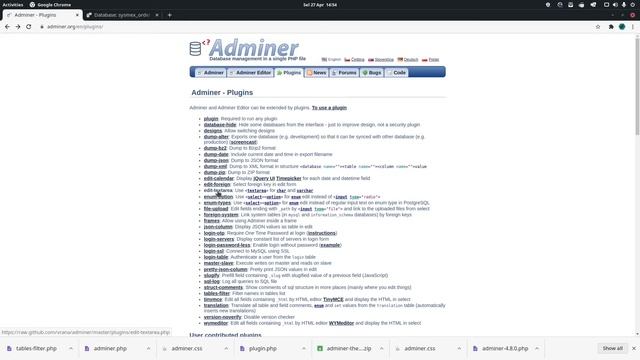 Adminer Database management, Installation Theme and Plugins смотреть онлайн