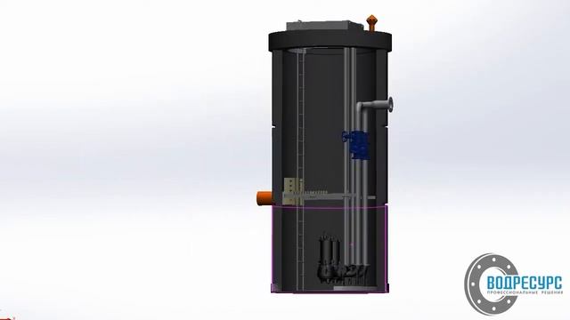 КНС в железобетоне - компания Водресурс смотреть онлайн