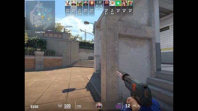CS2 POV ENCE hades (26/8) vs Falcons (Overpass) IEM Katowice 2024 Quarter-final смотреть онлайн