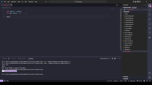 Curso GRATIS TYPESCRIPT de CERO a EXPERTO (Tipo ALIAS) #18 смотреть онлайн