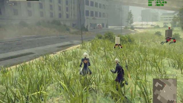 NieR Automata (PC) - Gameplay on GTX 970 смотреть онлайн