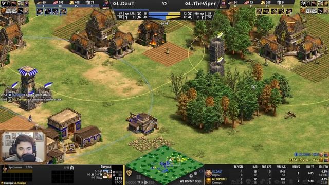 Самая БЕЗУМНАЯ стратегия в Age of Empires 2: ТЦ Раш на турнире за $30.000 - Warlords смотреть онлайн