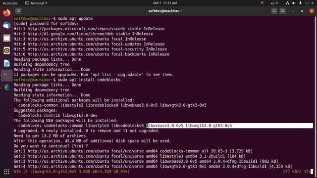 How to install codeblocks on Ubuntu 20.04 LTS or Linux смотреть онлайн