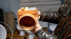 Обратный клапан - защита канализации