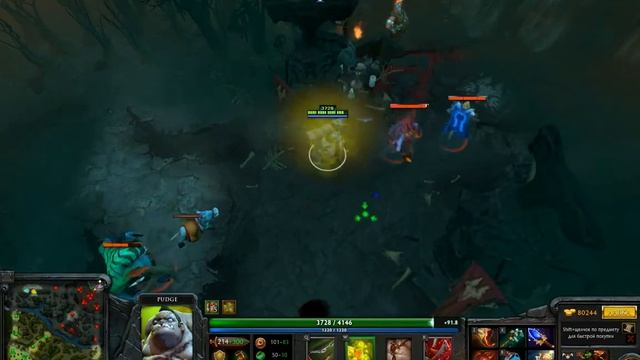 Пудж (Pudge)-МОНСТР dota2 (БУЙСТВО) смотреть онлайн