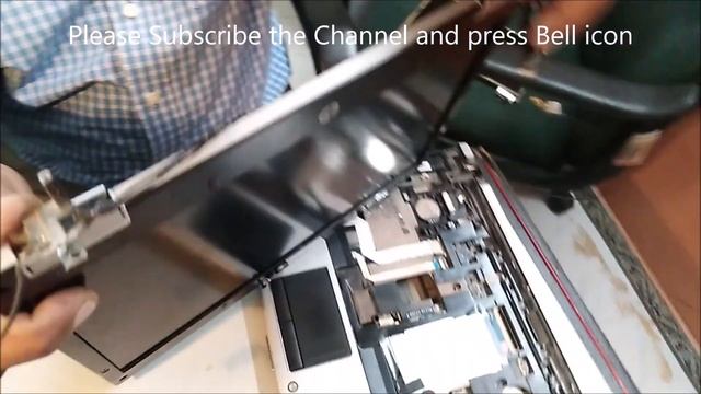 How to Fix Display Damage HP EliteBook 2540p Screen Replace смотреть онлайн