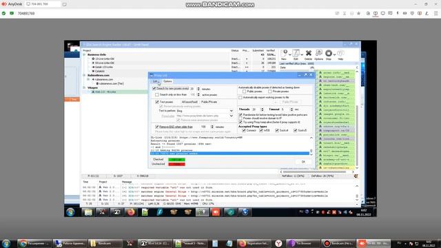 GSA Search Engine Ranker: Настройки. Пункт "Options". смотреть онлайн