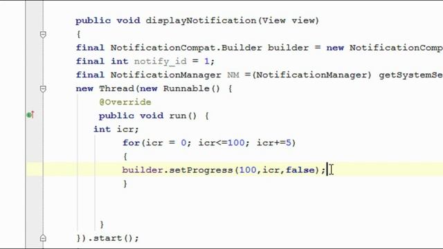 Android tutorial for beginners - 128 - Displaying Progress in Notification. смотреть онлайн