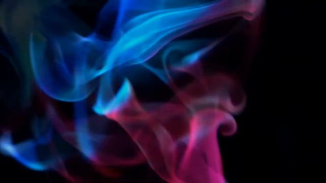 Эффект - фон Синий дымок сменяет розовый переливы смотреть онлайн