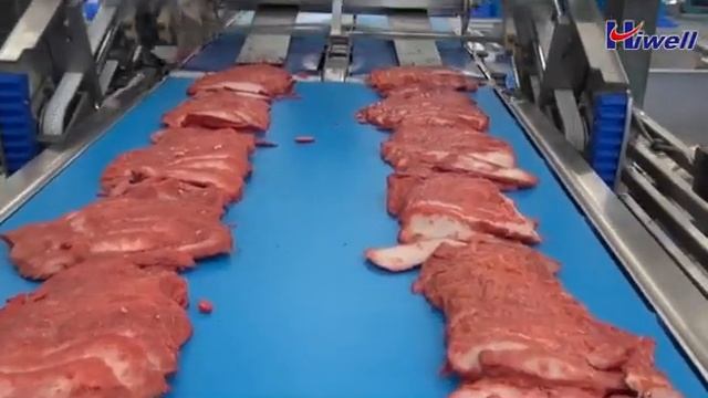 Hiwell-pork meat fresh slicer (мясо) смотреть онлайн