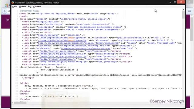 Шаблон для Joomla с нуля Ч 16 Задание высоты для колонок смотреть онлайн