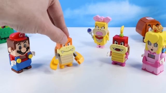 LEGO Super Mario Wendys Creativity Toolbox & Peach's Balloon & Large Course Build 2023 смотреть онлайн