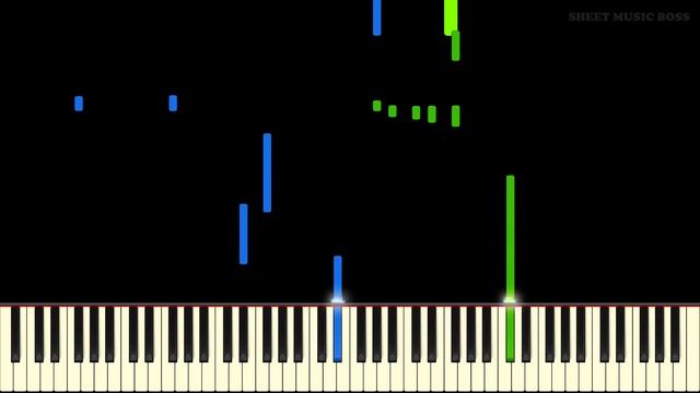 C418 - Far (from Minecraft) - Piano Tutorial смотреть онлайн