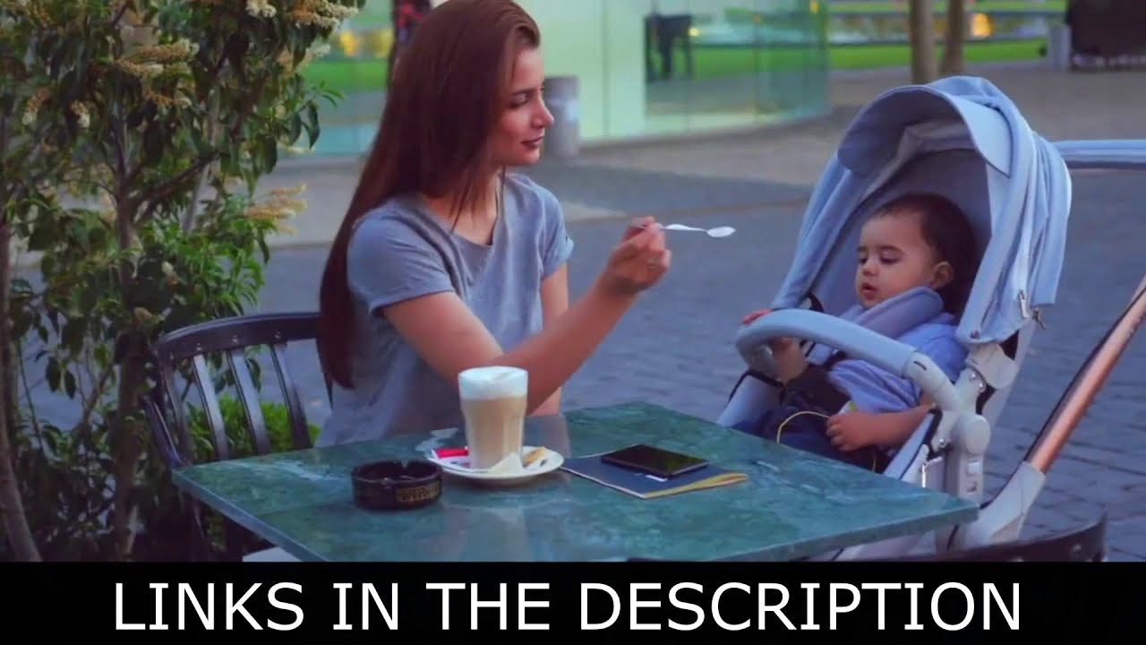 Hot Mom Baby Stroller 3 in 1 travel system with bassinet and car seat，360° Rotat смотреть онлайн