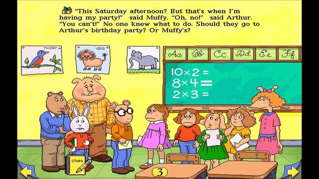 Living Books: Arthur's Birthday - Part 3 (Gameplay Walkthrough) смотреть онлайн