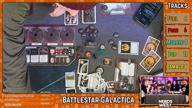 Battlestar Galactica with All Expansions | Live Board Game Playthrough & Review смотреть онлайн