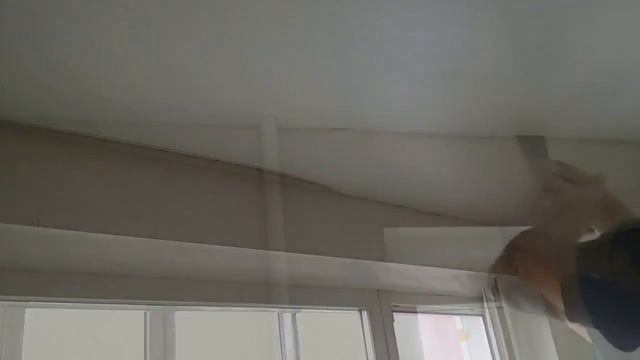 Монтаж сатинового натяжного потолка в спальне смотреть онлайн