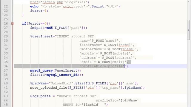 How to Update User Profile in PHP | PHP MySQL Tutorial | Part 7 смотреть онлайн