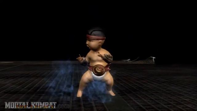 Mortal Kombat (2011) - Playstation 3 & Xbox 360 - Liu Kang - Babality смотреть онлайн