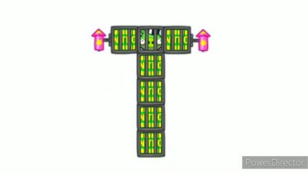 Russian Alphabet Song: BAD PIGGIES!!