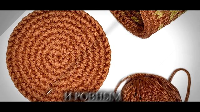 Корзина с узором-жаккард. МК-промо. смотреть онлайн