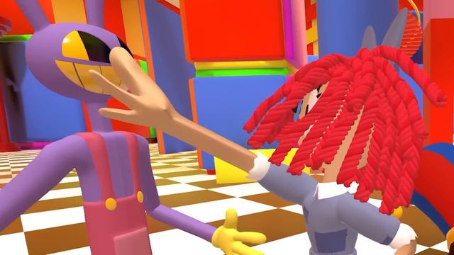 Ragatha, Jax E Pomni RESPONDEM No The Amazing Digital Circus VR