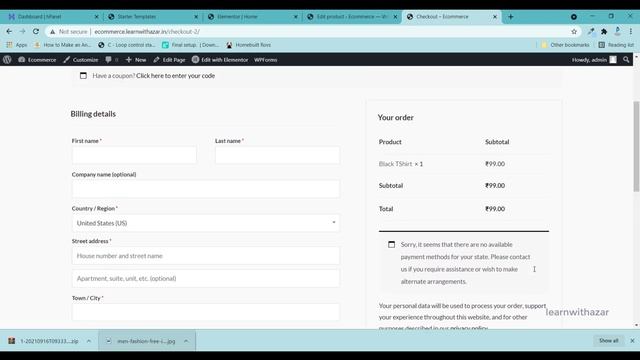 How to create an Ecommerce website in 20 minutes Tamil | Learn with azar смотреть онлайн