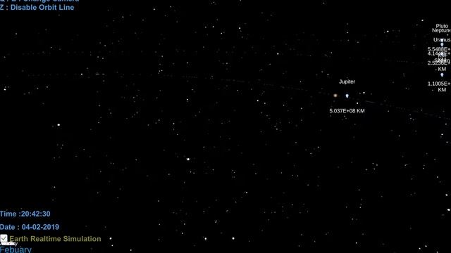 Our Solar System Simulation смотреть онлайн
