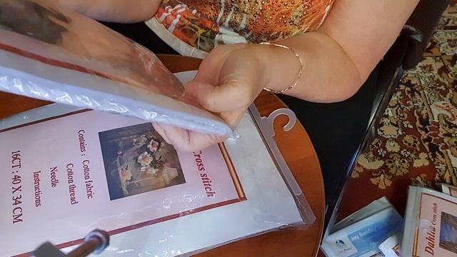 Вышивка крестиком.Dahlia-мои наборы для вышивки смотреть онлайн