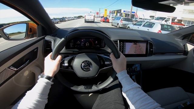 4K | 2022 FACELIFT Skoda Karoq | 2.0 TDI 4x4 110 kW | POV Test Drive #18 POVthusiast