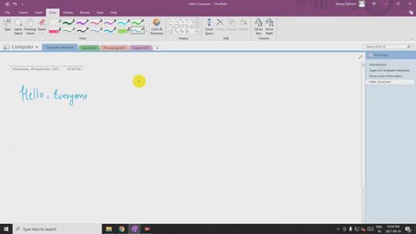 Full Guide - Microsoft OneNote | All in one tutorial Onenote
