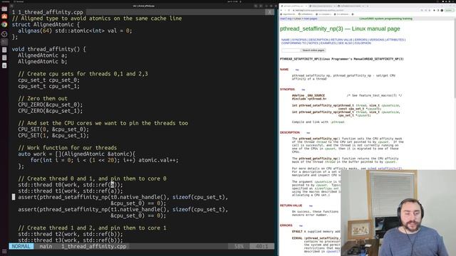 Parallel C++: Thread Affinity смотреть онлайн