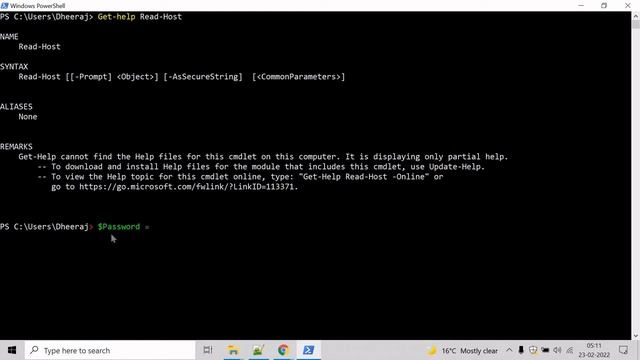 Advance cmdlet Read Host Part 1 смотреть онлайн
