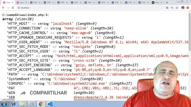 VARIÁVEIS PRE DEFINIDAS NO PHP смотреть онлайн