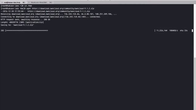 Installing ownCloud witn nginx on CentOS 7 смотреть онлайн