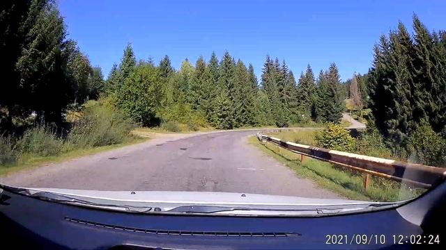 Дорога от Мукачево до Синевирской Поляны / Carpathians. Road From Mukachevo To Synevyrska Polyana