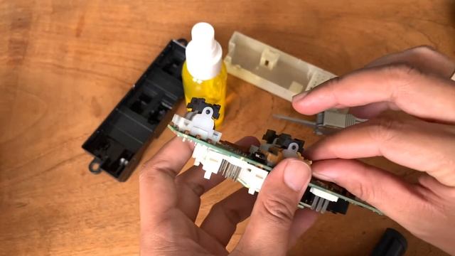 How To Repair Power Window Switch On Nissan Serena C24